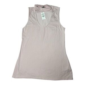 Express Pale Pink Stretchy Tank Top Sleeveless Casual Size Small